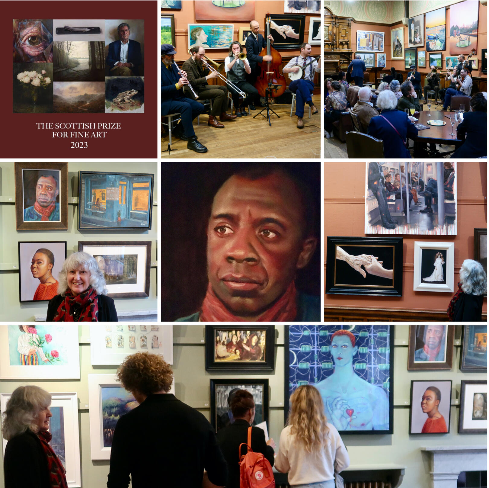 Scottish Prize for Fine Art Sept-Nov 2023 Exhibition, Glasgow Art Club.